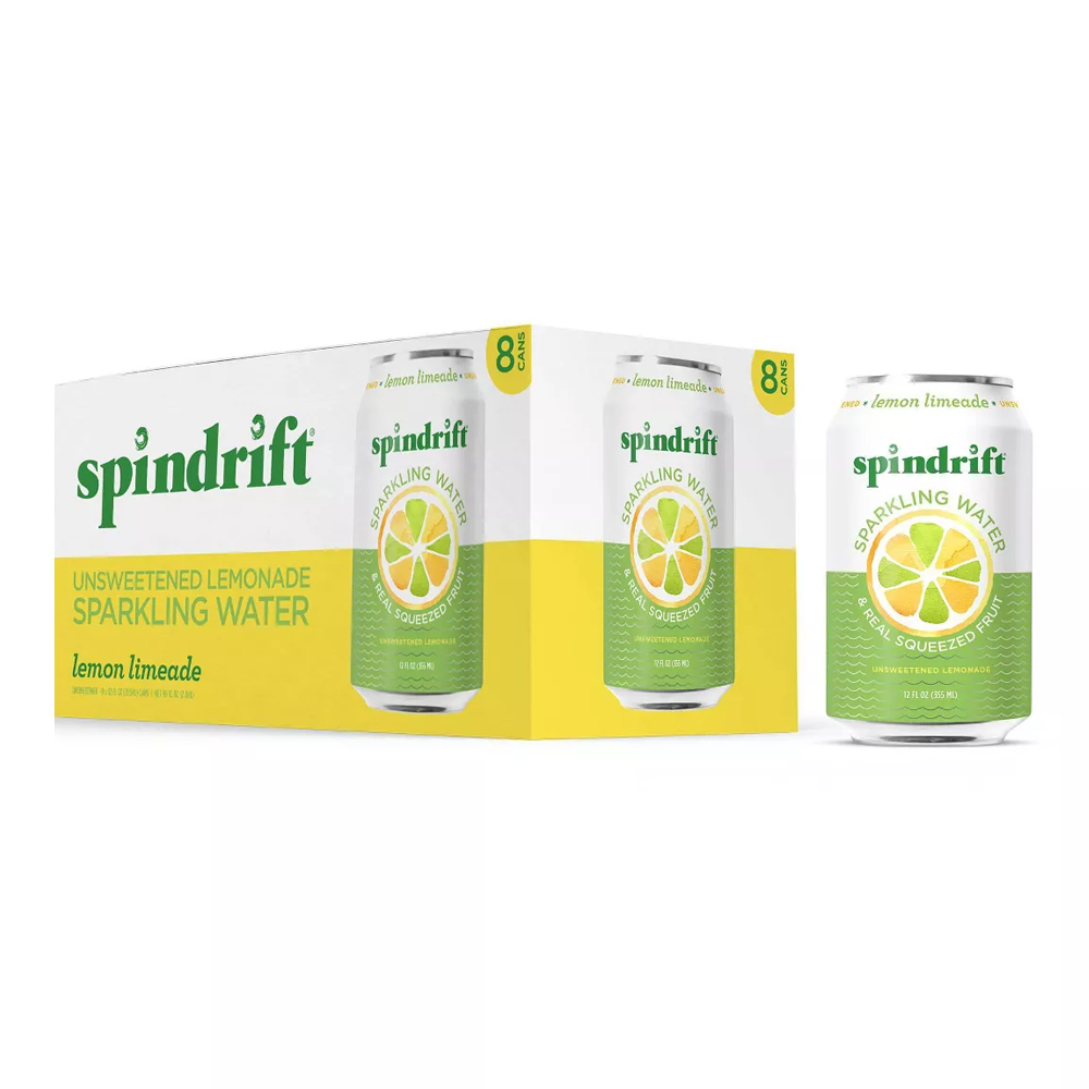 Water Sparkling Lemon Limeade 8 pk – Can – 12oz (355ml)